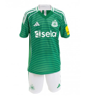 Newcastle United Harvey Barnes #11 Udebanetrøje Børn 2025-26 Kortærmet (+ Korte bukser)